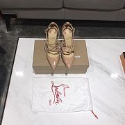 Christian Louboutin Crossfliketa 100 Heel Beige - 2