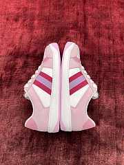 Gucci Screener Low-Top Sneakers White Pink  - 2