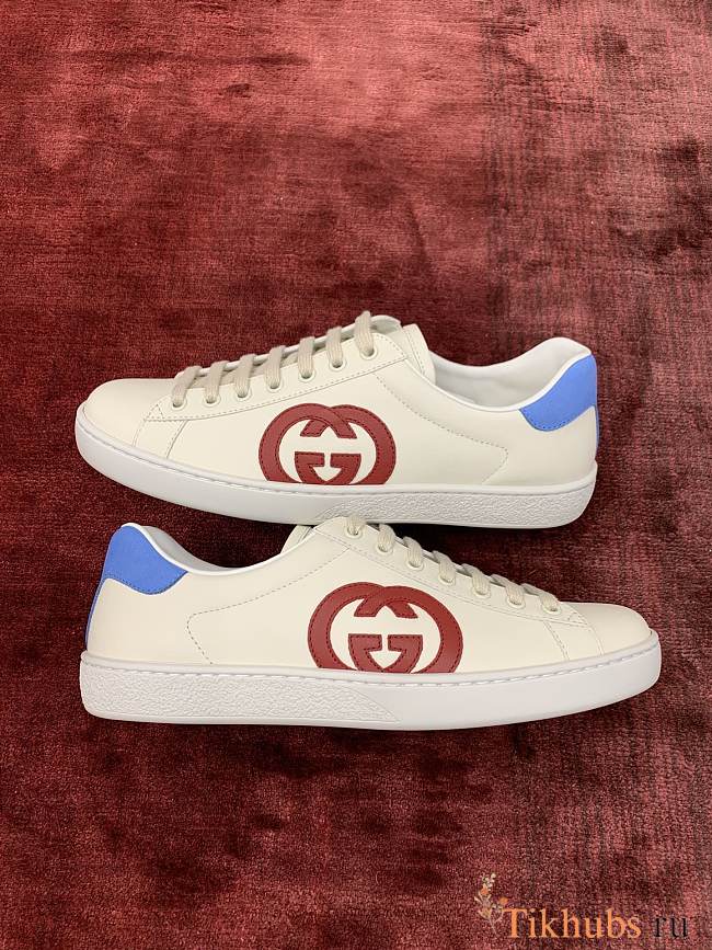 Gucci Ace Sneaker With Interlocking G - 1