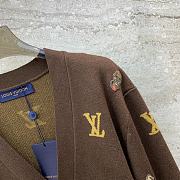 Louis Vuitton LV Brown Cardigan - 4