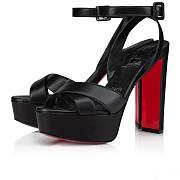 Christian Louboutin Supramariza 130mm Strappy Sandals Black - 1