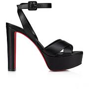 Christian Louboutin Supramariza 130mm Strappy Sandals Black - 3