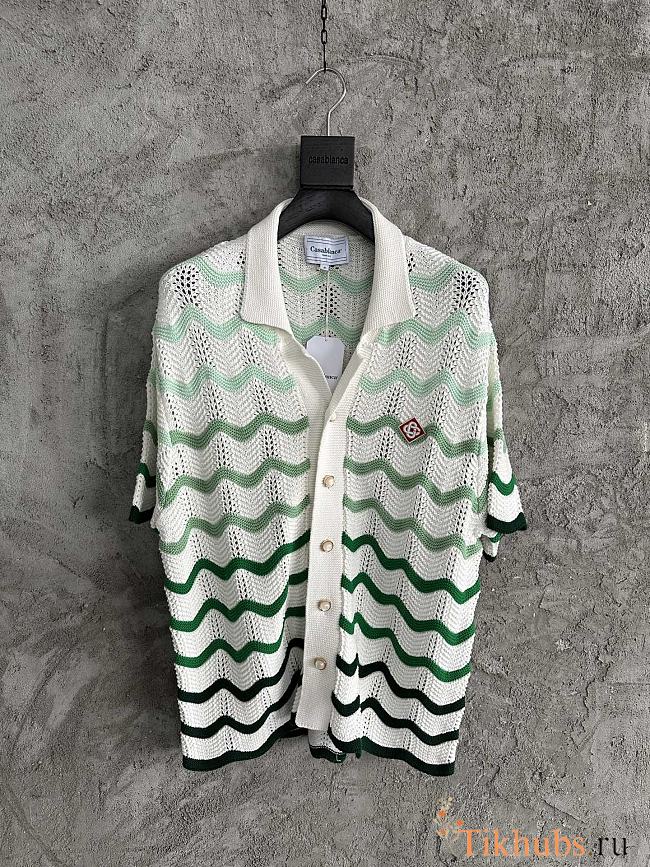 Casablanca Gradient Wave shirt - 1