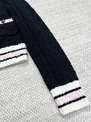 Chanel Cashmere Black Cardigan - 5