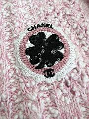 Chanel Cashmere Pink Cardigan - 4