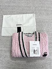 Chanel Cashmere Pink Cardigan - 5