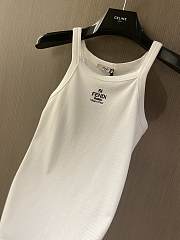 Fendi Tank Top White - 2