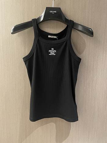 Fendi Tank Top Black