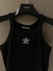 Fendi Tank Top Black - 3