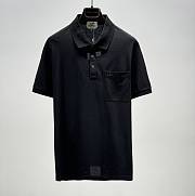 Hermes Black Polo Shirt - 1