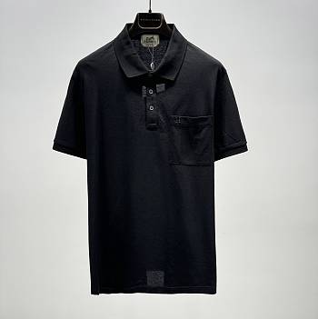Hermes Black Polo Shirt