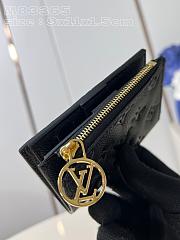 Louis Vuitton LV Lisa Wallet Black 9 x 11.5 x 1.5 cm - 3