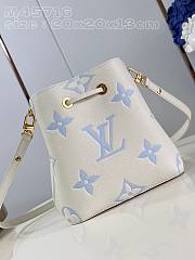 Louis Vuitton LV Neonoe BB White Blue 20x20x13cm - 3