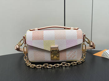 Louis Vuitton LV Pochette Métis East West Peach 21.5x13.5x6cm