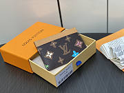 Louis Vuitton LV Card Holder Chocolate 11 x 7 x 0.5 cm - 1