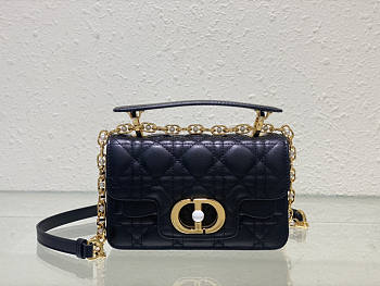 Dior Mini Jolie Top Handle Bag Black 19 x 12 x 6 cm