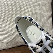 Dior Walk'n'Dior Platform Sneaker Blue Oblique - 4