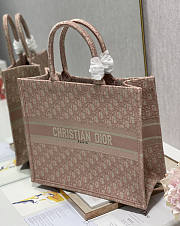 Dior Large Book Tote Pink Oblique 42 x 35 x 18.5 cm - 5