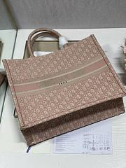 Dior Large Book Tote Pink Oblique 42 x 35 x 18.5 cm - 4