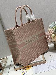 Dior Large Book Tote Pink Oblique 42 x 35 x 18.5 cm - 2