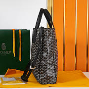 Goyard Sac Voltaire Shoulder Bag Black 38x35x11.5cm - 6