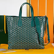 Goyard Sac Voltaire Shoulder Bag Green 38x35x11.5cm - 3