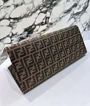 Fendi Shopper x FRGMT x POKÉMON Brown FF Fabric Bag 41x35x19cm - 5