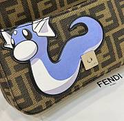 Fendi x FRGMT x POKÉMON Baguette Small Bag 19.5x5x13cm  - 3