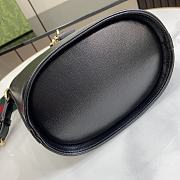 Gucci Mini Bucket Shoulder Bag Black 18.5x20.5x12.5cm - 5