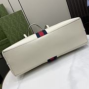 Gucci Ophidia Medium Tote White 38x28x14cm - 6