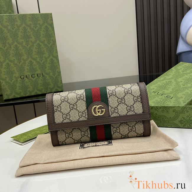 Gucci Ophidia GG Continental Wallet 19x10x3.5cm - 1