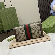 Gucci Ophidia GG Continental Wallet 19x10x3.5cm - 3