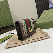 Gucci Ophidia GG Card Case Wallet 8.5x11x3cm - 2