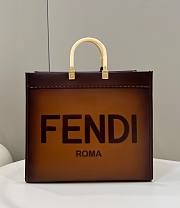 Fendi Sunshine Tote Brown Bag 40x17x37cm - 1