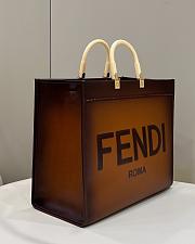 Fendi Sunshine Tote Brown Bag 40x17x37cm - 5