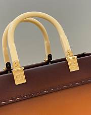 Fendi Sunshine Tote Brown Bag 40x17x37cm - 2