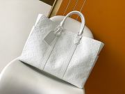Louis Vuitton LV Sac Plat 24H White 44 x 33 x 18 cm - 1