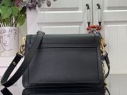 Louis Vuitton LV Dauphine Soft MM Black 24 x 17 x 9 cm - 4