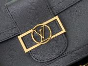 Louis Vuitton LV Dauphine Soft MM Black 24 x 17 x 9 cm - 2