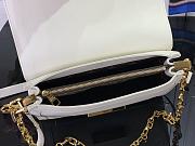 Louis Vuitton LV Dauphine Soft MM White 24 x 17 x 9 cm - 2