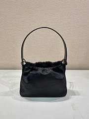 Prada Vintage Hobo Bag Black 24x18x8cm - 4