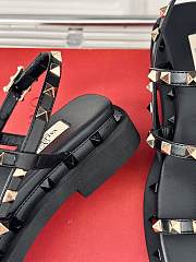 Valentino Garavani Rockstud Sandals Black - 5