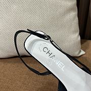 Chanel Black White Heel 3.5cm - 5