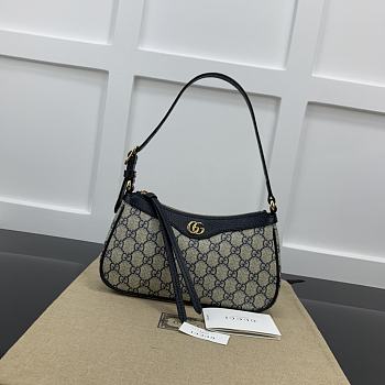 Gucci Ophidia Small Handbag Blue 25x15x6.5cm