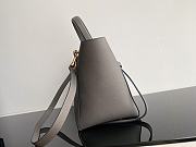 Celine Belt Bag Grained Calfskin Grey 28x23x16cm - 6