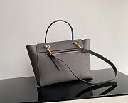 Celine Belt Bag Grained Calfskin Grey 28x23x16cm - 5