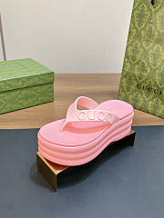 Gucci Slide Sandals Pink - 4