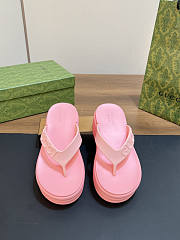 Gucci Slide Sandals Pink - 2