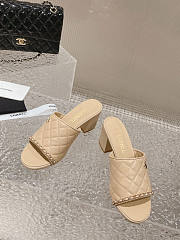 Chanel Beige Heel 7cm - 4