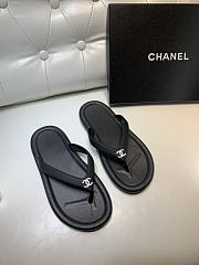 Chanel Black Slides 03 - 5